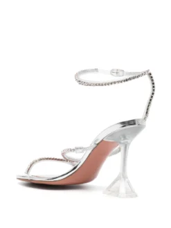 Women Amina Muaddi Gilda Glass Crystal-embellished 110mm Sandals -Nike || Ugg || Gucci Shoes Shop 20599888 50664778 1000